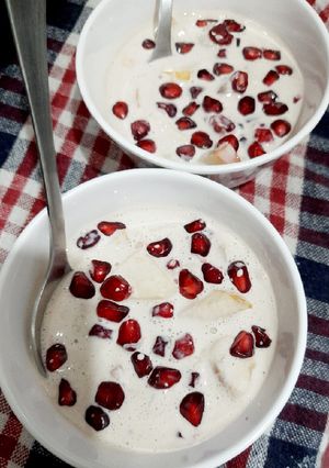 A picture of Fruit cream.