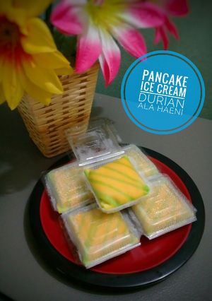 Foto resep 🍨Pancake Ice Cream Durian🍦