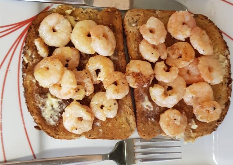 Recipe of Gordon Ramsay Prawns on Toast 😘