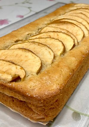 Una foto de Budín de manzana🍎