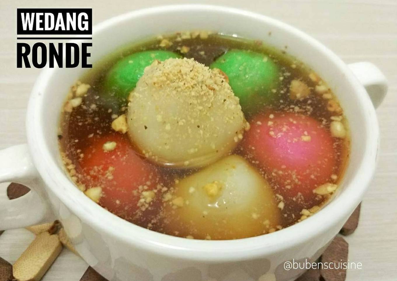 Resep Wedang Ronde Joss!