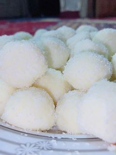 صورة لوصفة شوكولاته رفاييلو 🥥