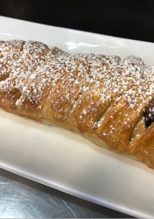Una foto de Strudel de Manzana