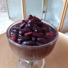 A picture of Red kidney beans chaat.
