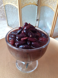 A picture of Red kidney beans chaat.