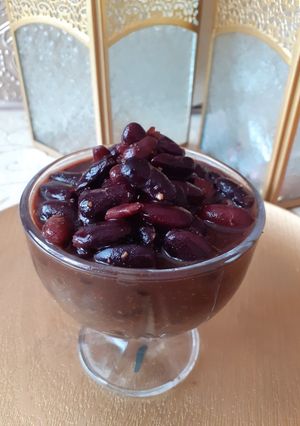 A picture of Red kidney beans chaat.