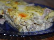Una foto de roquefort berenjena