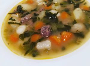 Foto de Sopa de patinho com legumes