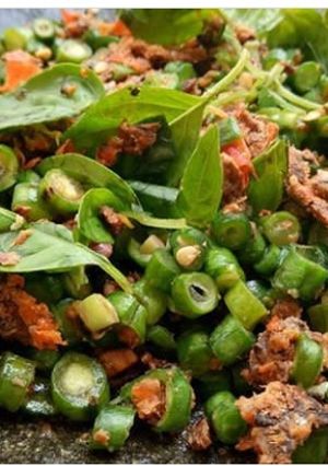 Foto resep Pencok Kacang Panjang