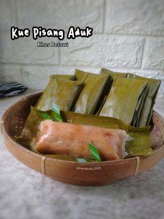 Foto resep Kue Pisang Aduk Khas Betawi