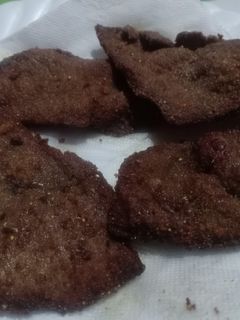 صورة لوصفة كبدة بالردة 😋