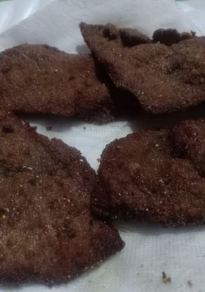 صورة لوصفة كبدة بالردة 😋