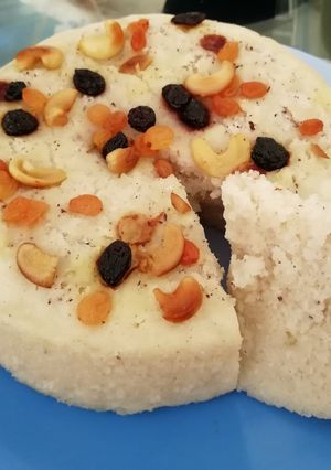 A picture of Rice cake(vattayappam).