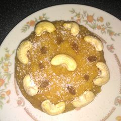 Mung daal halwa A picture of Mung daal halwa.