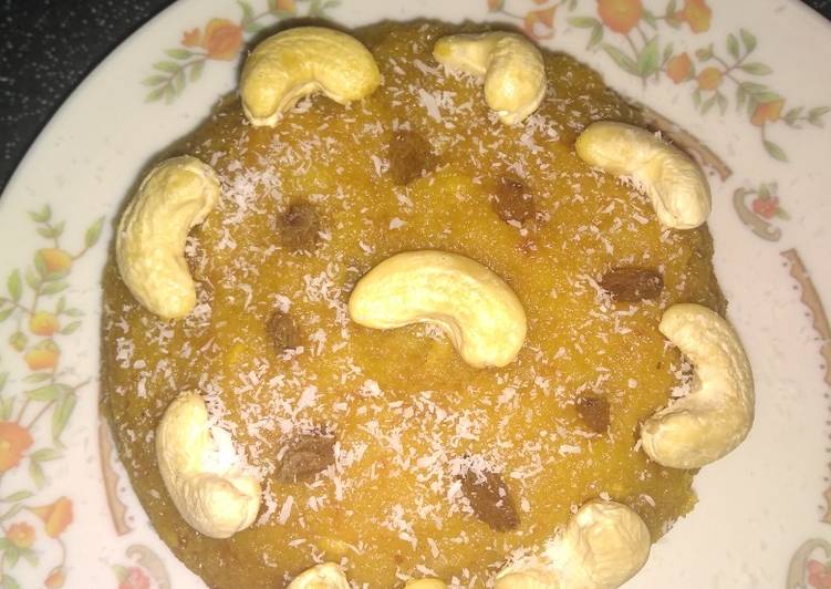 Mung daal halwa