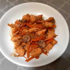 673. Ayam jamur shitake masak kecap রেসিপির প্রধান ছবি
