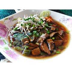 A picture of Rawon Daging Bumbu Instan.