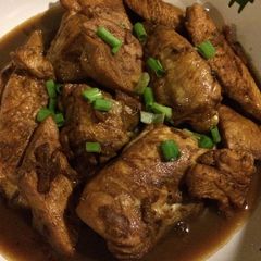 A picture of Sesame Ginger Soy Sauce Chicken.