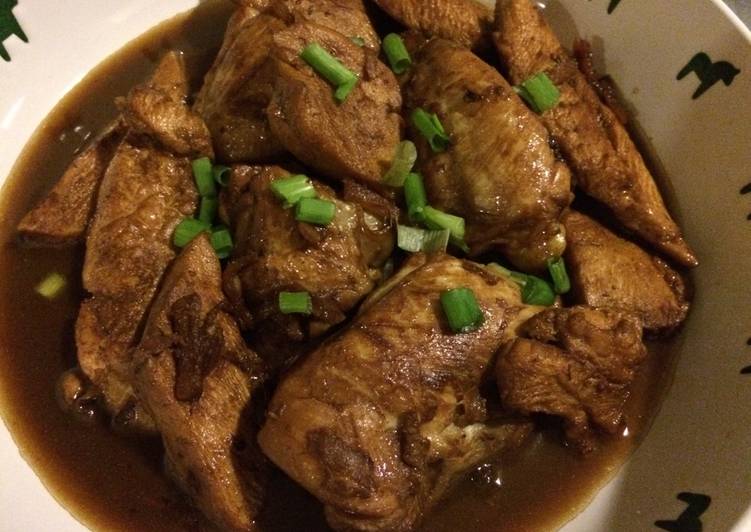 Simple Way to Prepare Perfect Sesame Ginger Soy Sauce Chicken