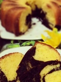 Foto resep Classic Marble Butter Cake