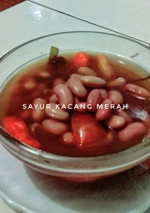 Foto resep Sayur Kacang Merah