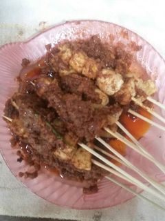 Foto resep Sate Tempe Telur puyuh