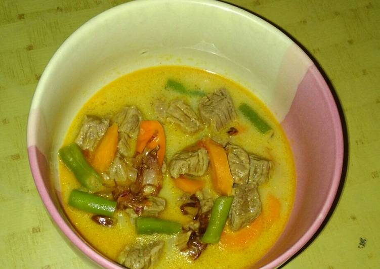 Cara Bikin 🍲Kari Daging Indofood🍜 super simple, Lezat