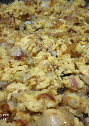 A picture of Egg Bhurji.