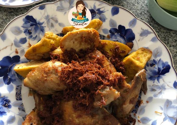 Resep: Ayam Goreng Serundeng Enak Terbaru