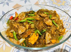 Foto resep Mie Soun goreng baso telur