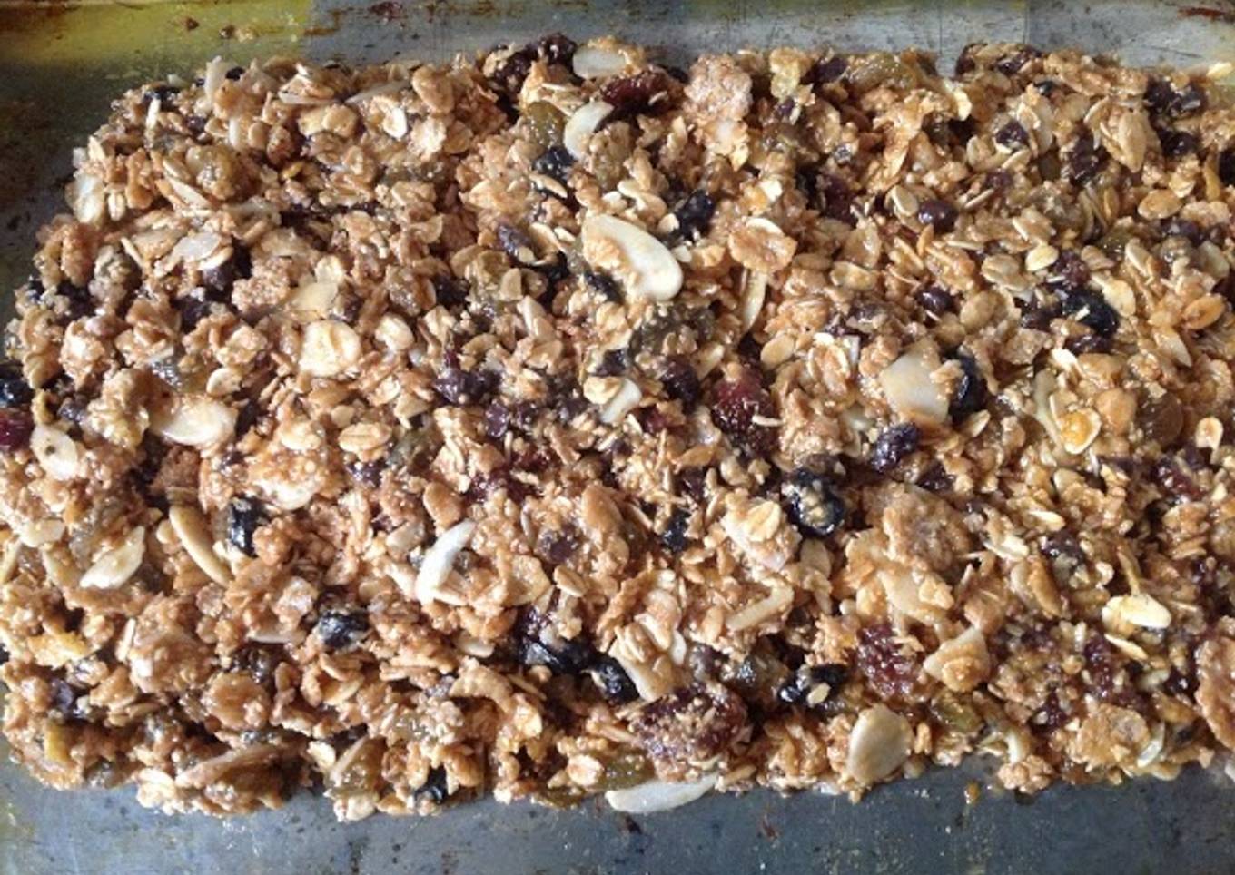 Eggless Muesli Bars