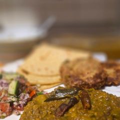 A picture of Lahori masoor daal.