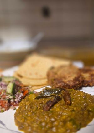 A picture of Lahori masoor daal.