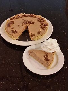 A picture of Chocolate Hazelnut Mousse Crunch Tart.