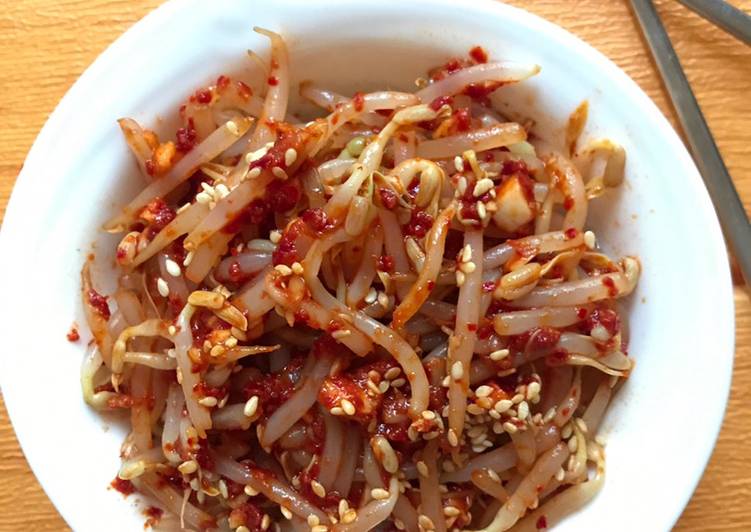 Resep Kongnamul Muchim (Seasoned Soybean Sprouts) yang Enak Banget