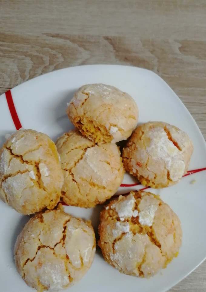 Una foto de Galletas craqueladas de calabaza