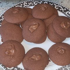 A picture of Nutella cookies.