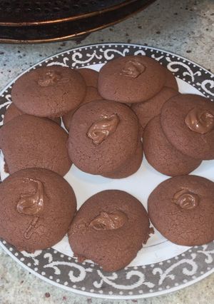 A picture of Nutella cookies.