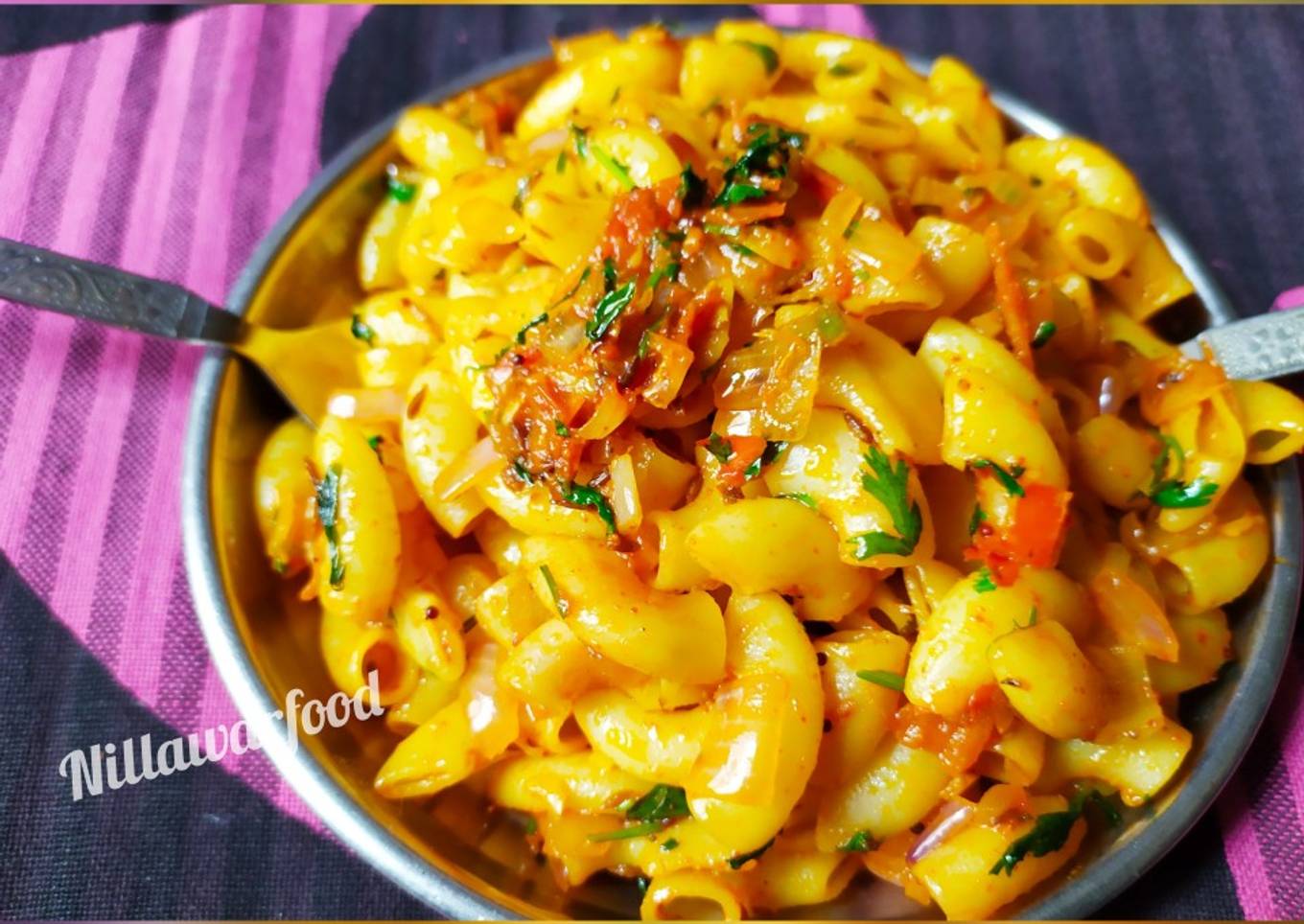 Indian Stayle Macaroni recipe