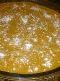 Apple custard upside-down tart (no pastry)