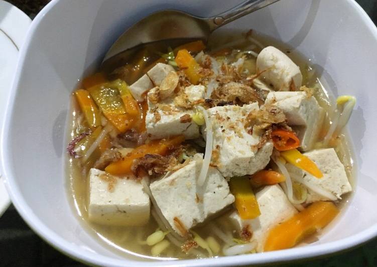 Sup Tahu Bening (Resep Sehat Sederhana)