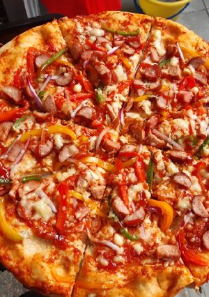 A picture of Homemade Pizza.