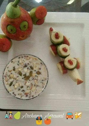 A picture of Milk & dryfruits sweet kheer.