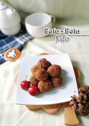 Foto resep Bola-Bola Milo (3 Bahan)