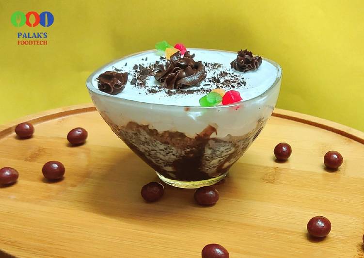 Recipe of Homemade Instant choco-vanilla pudding