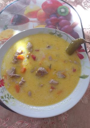 O poză a rețetei Ciorbă acră de porc.