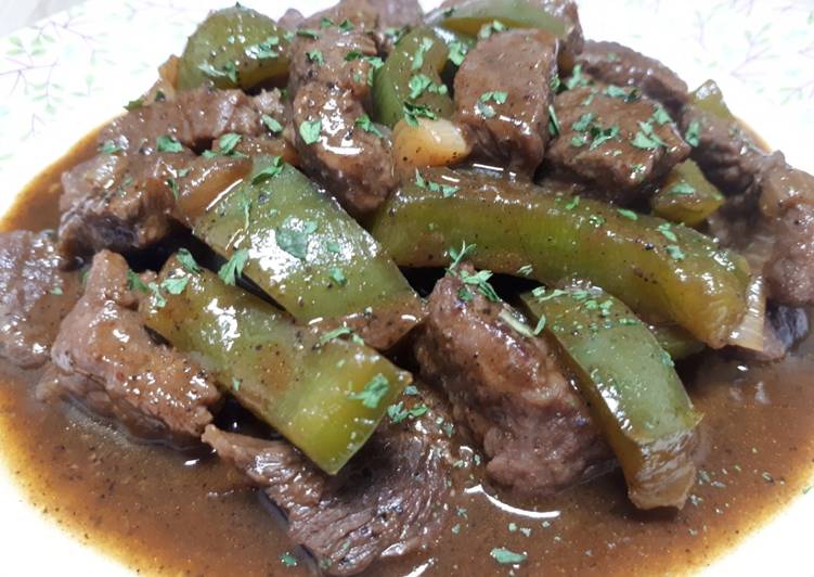 Sapi Lada Hitam simple