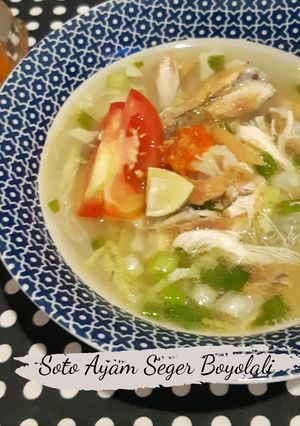 Foto resep Soto ayam seger (ala Boyolali)