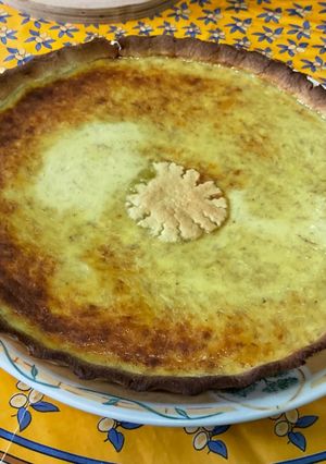 Une photo de Tarte bananes et pistache