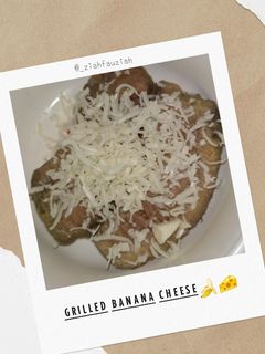 Foto resep MPASI snack 9m+ GRILLED BANANA CHEESE